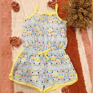 3T Girls Shorts Romper